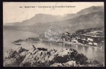 Menton Vue prise de la Frontiere Italienne