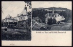 Dittersbach Post Dürrröhrsdorf Schloss 1928
