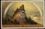 Gönningen 1925 Regenbogen Meine Gnade genügen