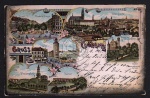 Litho Görlitz Elisabeth Str. Weinberghaus 1900