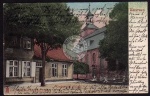 Uetersen Kirche und Schule Bahnpost 1904