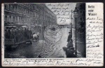 Berlin unter Wasser Yorkstraße Hochwasser 1902
