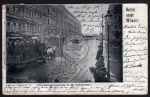 Berlin unter Wasser Yorkstraße Hochwasser 1902 