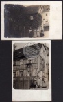 2 AK Bad Schandau 1909 1912 Gehöft Familie