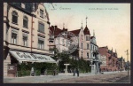 Graudenz Linden Strasse mit Cafe Dietz 1909