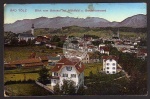 Bad Tölz Blick vom Bahnhof auf Mühlfeld u. Ben