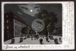 Ansbach Promenade 1899 Mondschein