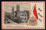 super Wappen Präge Litho Hamburg Berliner Bahnhof 