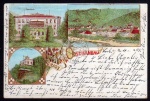 Bad Schandau Badhotel Schloss Bastei 1899