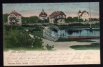 Bad Lausigk 1903 Villenkolonie 4 Villen am See