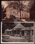 2 AK Kreischa Sanatorium Parkvilla Liegehalle