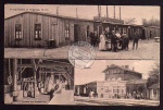 Biessellen O.-Pr. Bahnhof Kriegsküche 1918