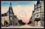 Hainichen Wilhelm Straße mit Post 1914