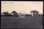 Radburg Schulstrasse Schule mit Turnhalle 1912