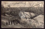 Insterburg gesprengte Angerappbrücke 1915