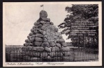 Reckahn 1944 Steinpyramide Landpoststempel