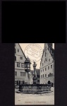 Rothenburg o d Tauber Georgsbrunnen Apotheke