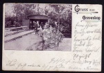 Grevenkop 1901 Kegelbahn vom Gasthaus Garten