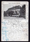 Weende 1898 Kochs Gasthaus Restaurant Restaura