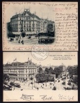 2 AK Berlin 1900 Potsdamer Platz 1 Grand Hotel