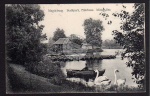Magdeburg 1911 Stadtpark Fährhaus Mittag See