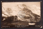 Kleine Scheidegg Hotel mit Jungfrau 1897