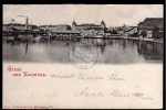 Konstanz 1898 Nachporto Marken 