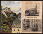 2 AK Schneeberg St. Wolfgangskirche Seminar 1910