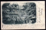 Burg Falkenstein Harz Schlosshof 1898 Meisdorf