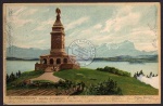 Bismarckturm gegen Zugspitze 1903