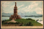 Bismarckturm gegen Zugspitze 1903 