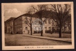 Burg b. Magdeburg Hotel u. Cafe Roland 1921 