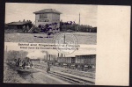 Bahnhof Kriegseisenbahn Feldbahn Frankr. 1915 