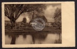 Ansichtskarte Kamenz Landpoststempel Thonberg Fabrik über Kamenz 1937 