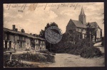 Olicy 1916 Kirche Straße Häuser