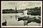 Lauenburg Elbe Motiv a.d. Elbe Boot Kahn