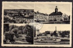 Meerane Sa. 1935 Markt Rathaus Weberbrunnen