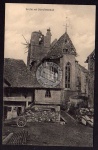 Wattweiler Kirche mit Storchennest Feldpost
