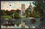 Mannheim Friedrichspark 1914 USA Nachgebühr