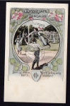 Turn Verein Gronau Jugenstil Missgeschick 1910