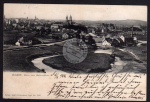 Eger Blick vom Bahnviadukt 1906 Sandau