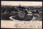 Eger Blick vom Bahnviadukt 1906 Sandau 