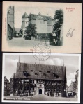 2AK Quedlinburg Harz Schlosshof 1900 Rathaus 1935