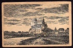Pinsk 1916 Kirche von der Sumpfseite aus