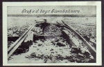 Gruß v. d. bayr. Eisenbahnern Militär zerstört