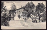 Traunstein Prinzregetendenkmal Bahnhof 1906