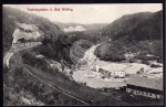 Teufelsgraben b Bad Aibling Zug Eisenbahn 1908