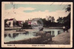 Heide i. H. Anlagen am Ostpool 1915 Feldpost