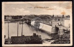 Tilsit Königin Luise Brücke 1915 Sowetsk