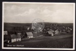 Haselbach Pockau 1937 Landpoststempel